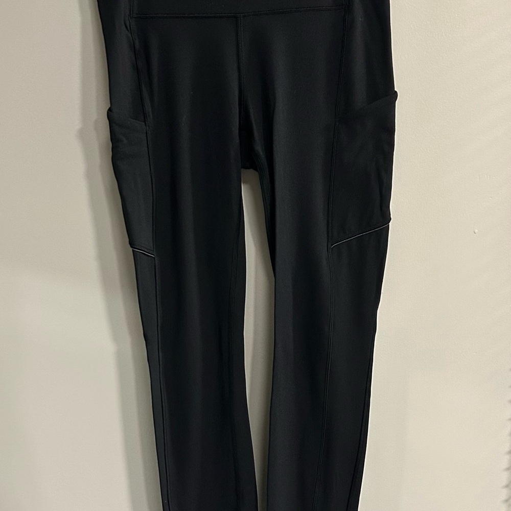 Lululemon fast and free 25” black leggings